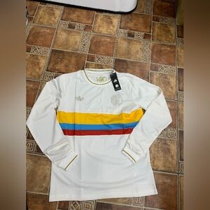 Adidas Originals Colombia Anniversary Long Sleeve Jersey Size M